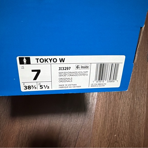 Adidas Originals Tokyo 'Semi Pink Spark Orange' Women's 7. JI3297 - Picture 5 of 5